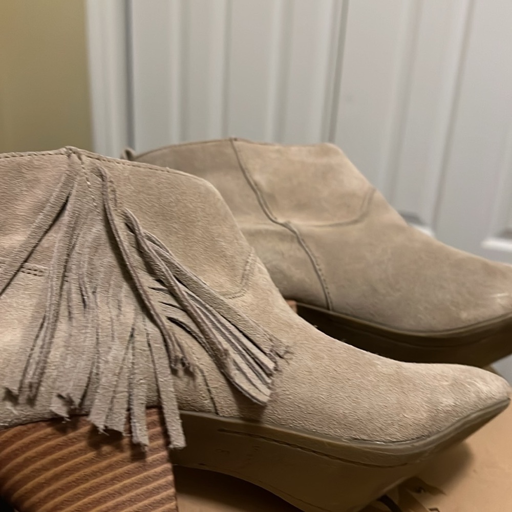 Fringe Suede Bootie